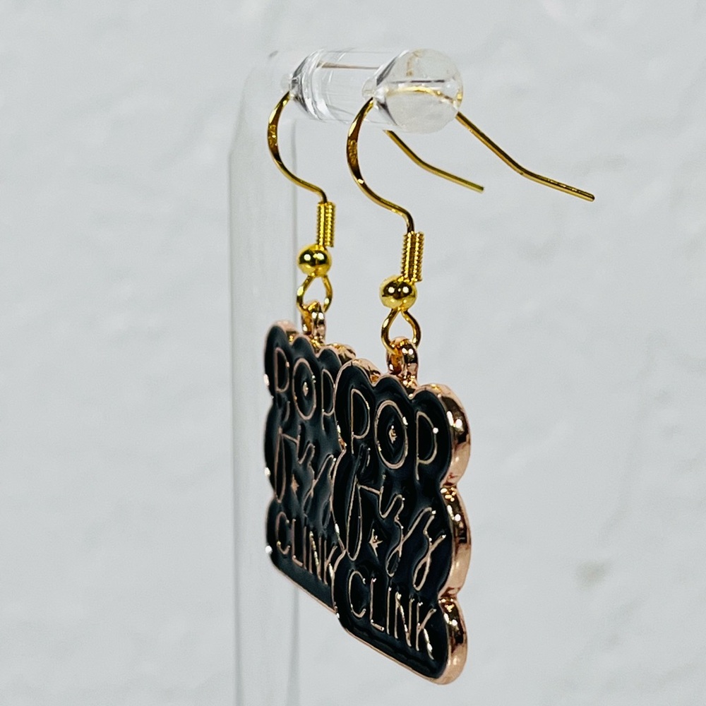Pop Fizz Clink Earrings - Picture 3 of 8